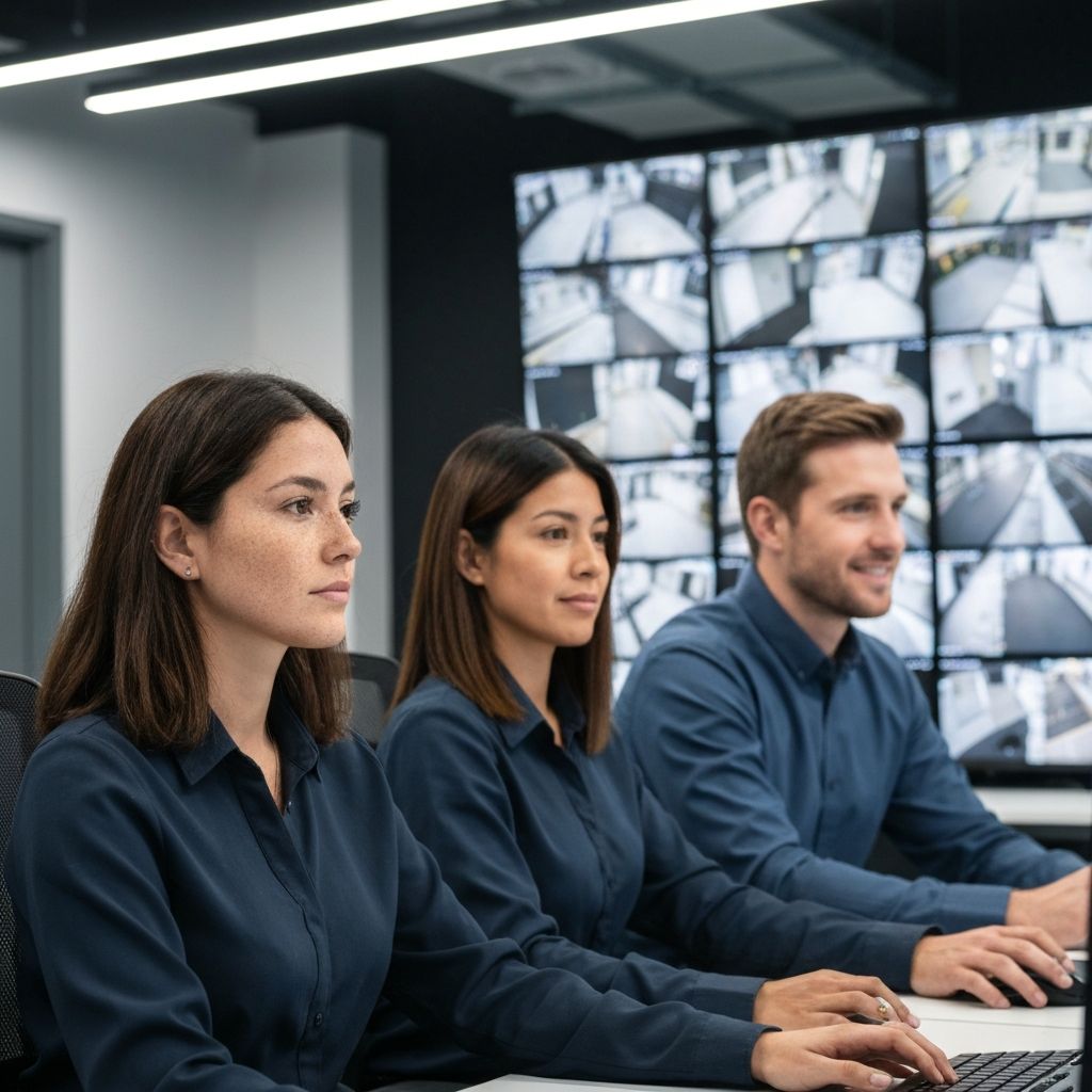 Security Control Room Monitoring